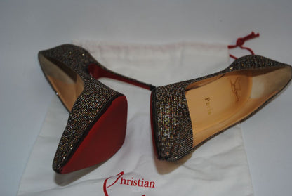 multicolor Christian Louboutin Multicolor Crystal Pumps, 37.5 EU