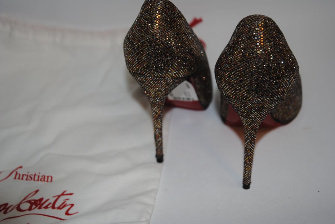 multicolor Christian Louboutin Multicolor Crystal Pumps, 37.5 EU