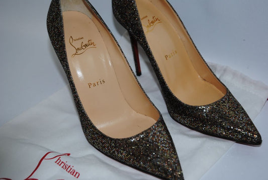 multicolor Christian Louboutin Multicolor Crystal Pumps, 37.5 EU