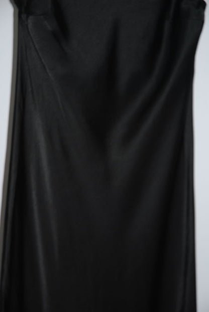 black Zara midi dress, S