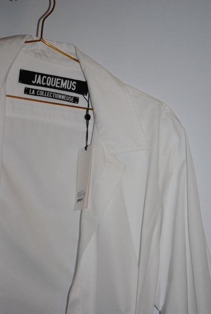 white Jacquemus “La Chemise Notte”, 38 EU