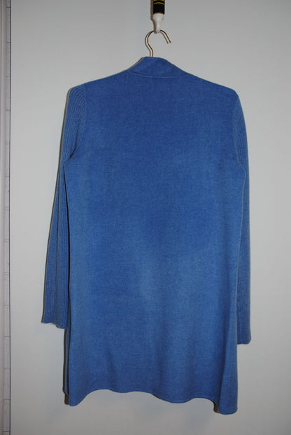 blue Barcelino wool cashmere coat, Large