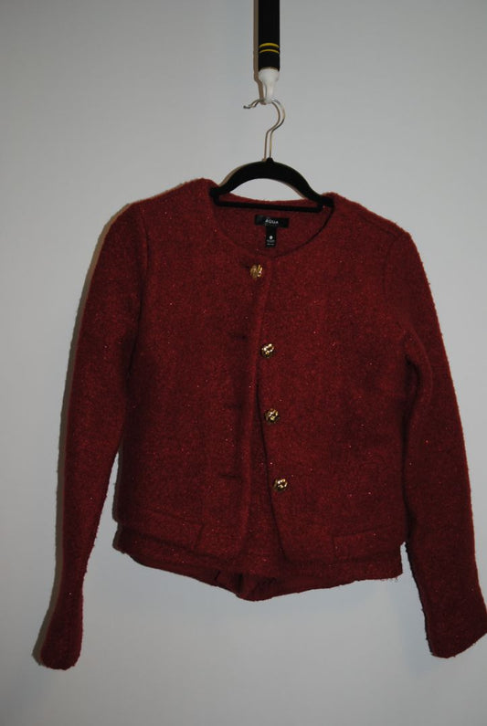 red Aqua boucle set, 2