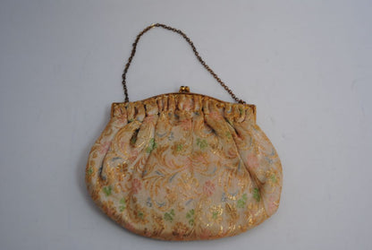 brocade NA brocade evening designer bag, 📏 Dimensions Width: 7 inches (17.8 cm) Height: 5.5 inches (14 cm) Depth: 1.5 inches (3.8 cm) Chain Drop: 6 inches (15 cm)