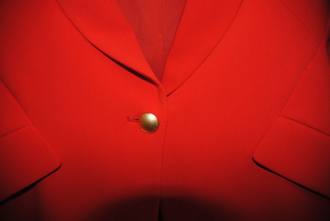 red L'Agence luxe lapel blazer, 6
