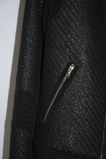 black Rebecca Taylor tweed blazer, 4