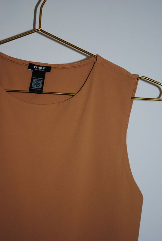 beige Express bodysuit