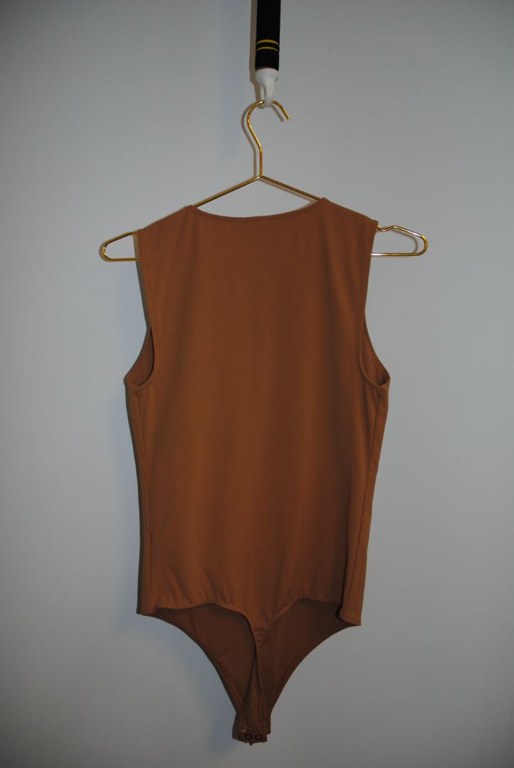 beige Express bodysuit