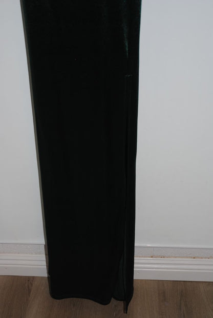 emerald green NA bustier dress, S