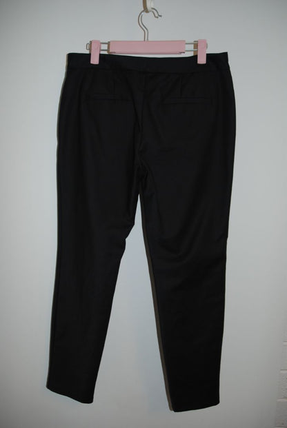 black L'Agence satin trousers, 6