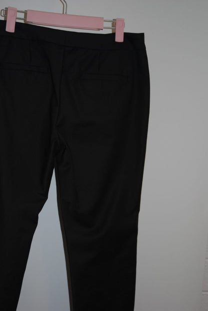 black L'Agence satin trousers, 6
