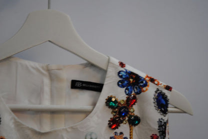 multi color Bella Barnett embelished dress, S