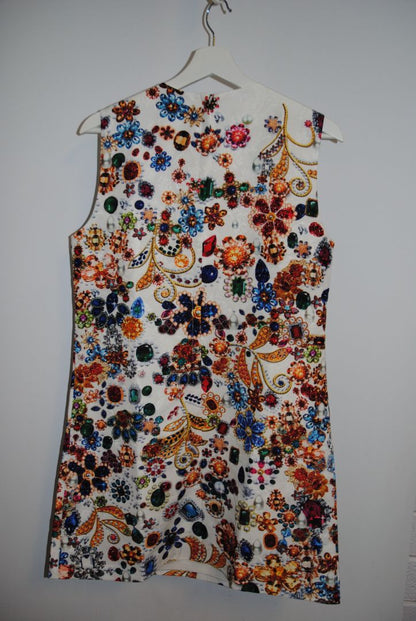 multi color Bella Barnett embelished dress, S