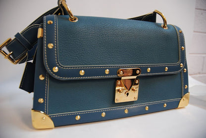 blue suhali Louis Vuitton Sac Le Talentueux, Measurements: Length: 12.2” Height: 8.3” Depth: 4.7” Strap Drop: 10–12” adjustable