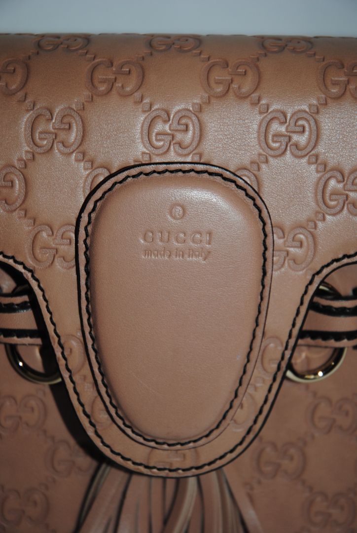 nude/ blush Gucci Emily Guccissima Leather Shoulder Bag (often called Emily Horsebit Chain Shoulder Bag), Length: 10.5–11” Height: 6.5” Depth: 2.5–3” Chain Strap Drop: ~10”