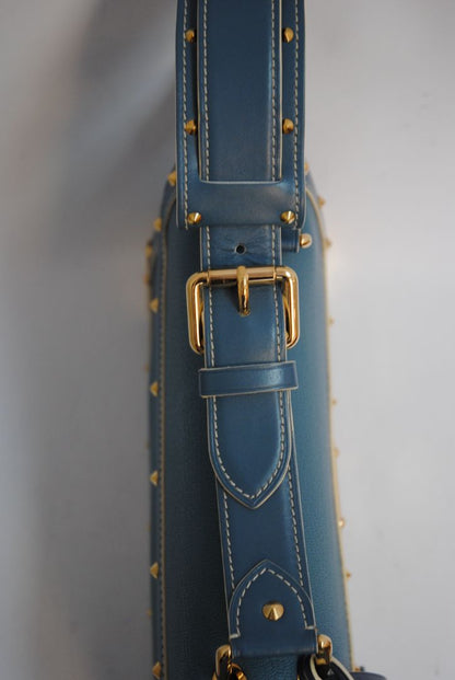 blue suhali Louis Vuitton Sac Le Talentueux, Measurements: Length: 12.2” Height: 8.3” Depth: 4.7” Strap Drop: 10–12” adjustable
