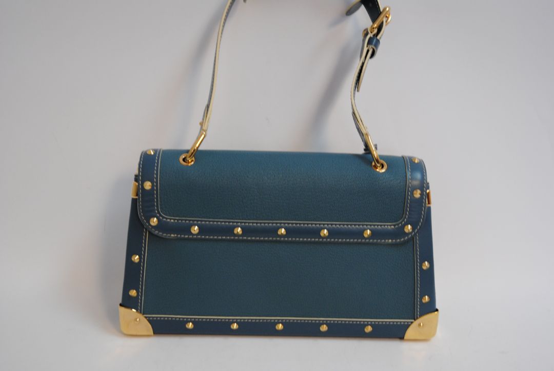 blue suhali Louis Vuitton Sac Le Talentueux, Measurements: Length: 12.2” Height: 8.3” Depth: 4.7” Strap Drop: 10–12” adjustable