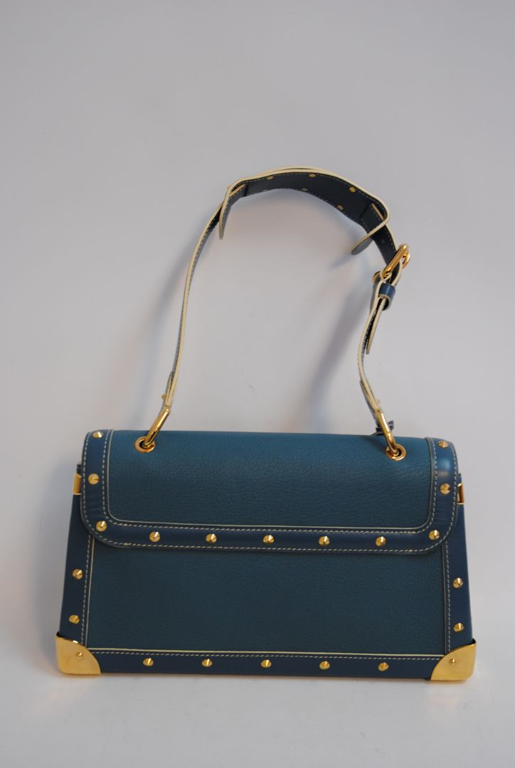 blue suhali Louis Vuitton Sac Le Talentueux, Measurements: Length: 12.2” Height: 8.3” Depth: 4.7” Strap Drop: 10–12” adjustable