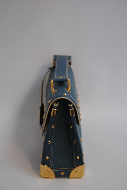 blue suhali Louis Vuitton Sac Le Talentueux, Measurements: Length: 12.2” Height: 8.3” Depth: 4.7” Strap Drop: 10–12” adjustable