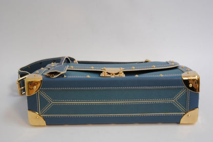 blue suhali Louis Vuitton Sac Le Talentueux, Measurements: Length: 12.2” Height: 8.3” Depth: 4.7” Strap Drop: 10–12” adjustable