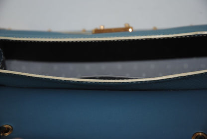 blue suhali Louis Vuitton Sac Le Talentueux, Measurements: Length: 12.2” Height: 8.3” Depth: 4.7” Strap Drop: 10–12” adjustable