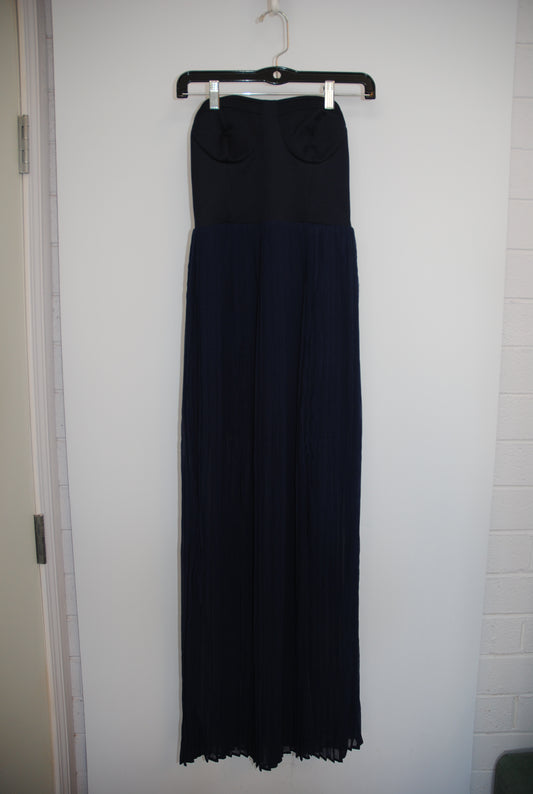 navy blue Sans Souci cocktail dress, S