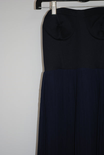 navy blue Sans Souci cocktail dress, S