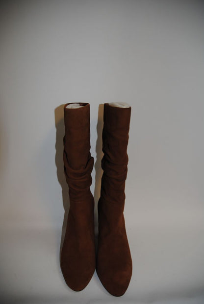 cognac Banana Republic faux suede boots, 8