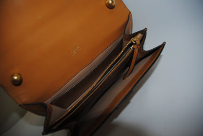 olive green Chloe cross body bag, medium