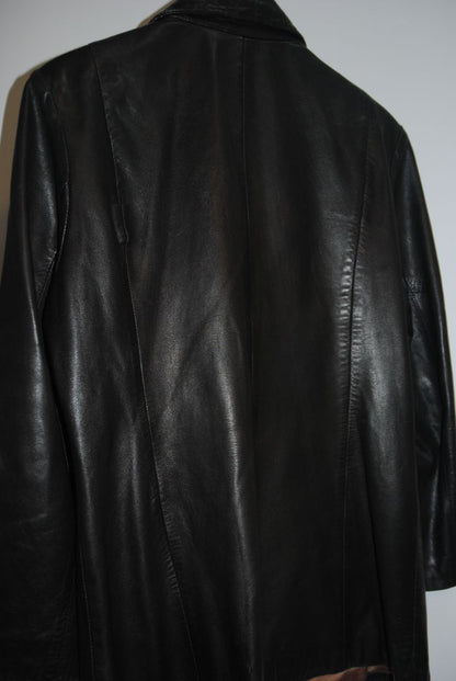 Jim & Marylou Black Leather Jacket L