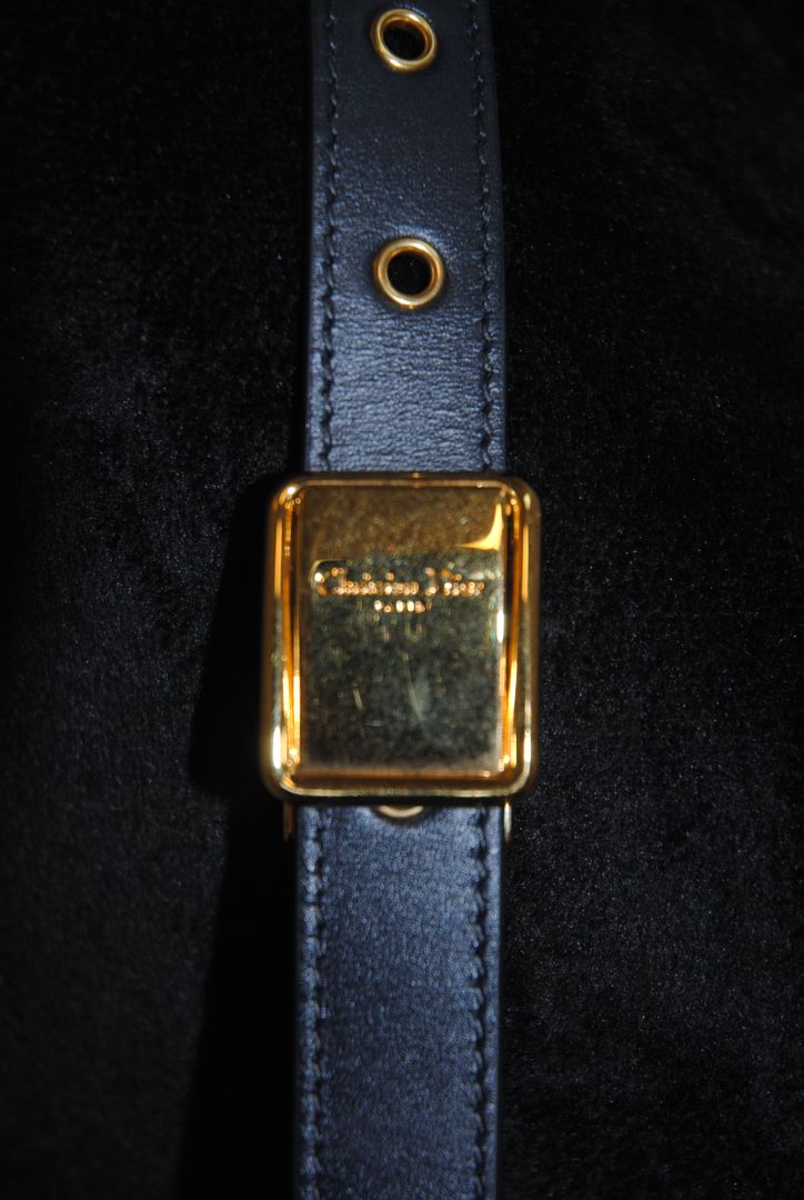 blue monogram Christian Dior bobby bag, Length: ~8.5 in / 21.5 cm Height: ~6 in / 15 cm Depth: ~2.5 in / 6.5 cm Strap Drop: ~18–22 in / 46–56 cm (adjustable)