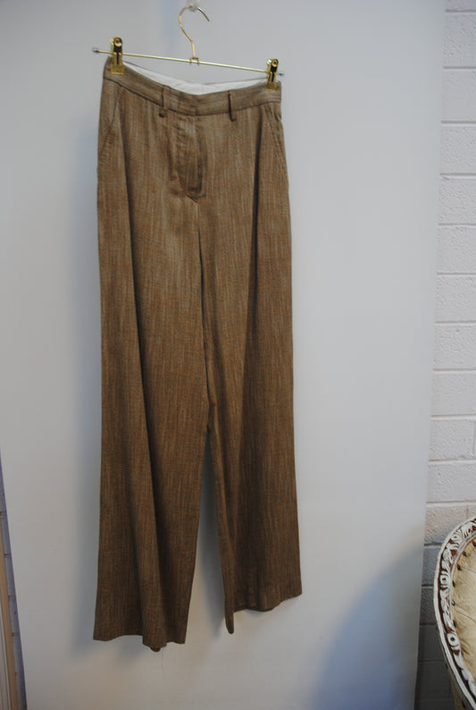 Camel Brown Kiton trousers, 38 EU