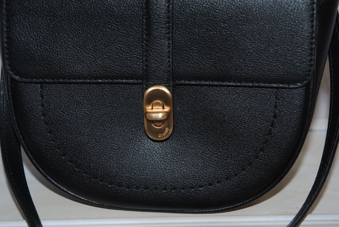 Oryany Black Pebbled Leather Crossbody