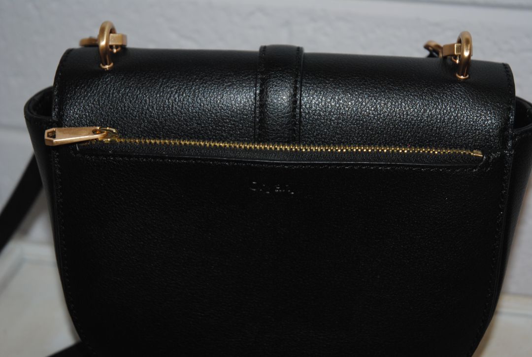 Oryany Black Pebbled Leather Crossbody