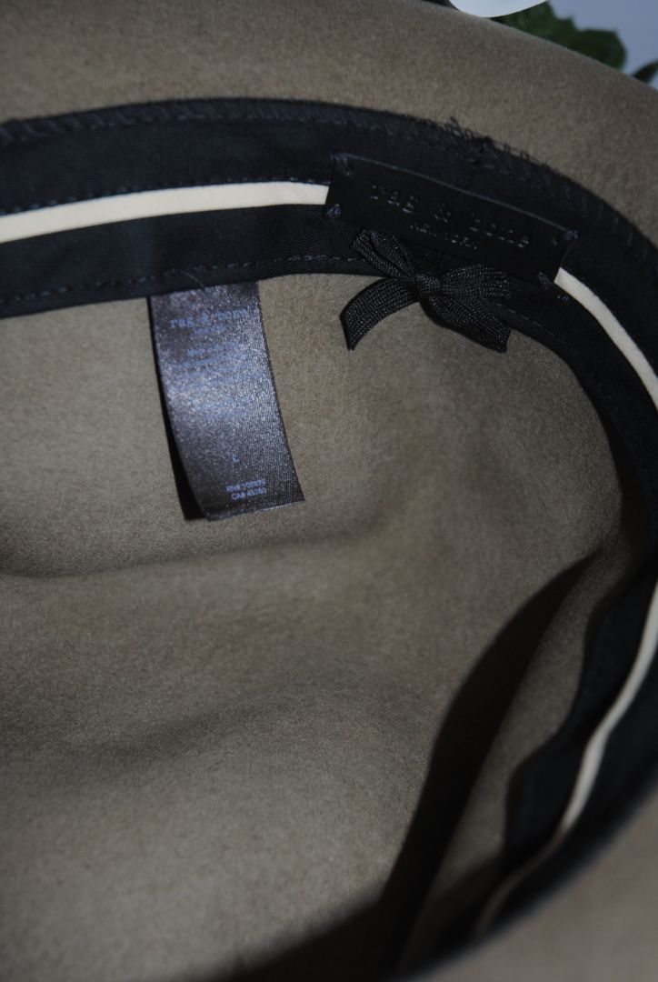 olive Rag & Bone fedora hat, OS L
