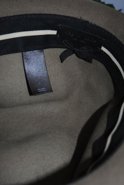 olive Rag & Bone fedora hat, OS L