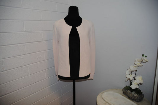 blush Ted Baker cardigan open, S