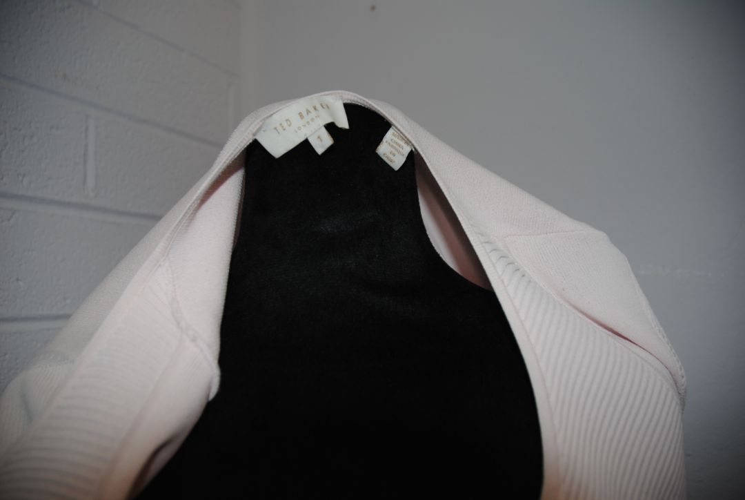Ted Baker Blush Open Front Cardigan S