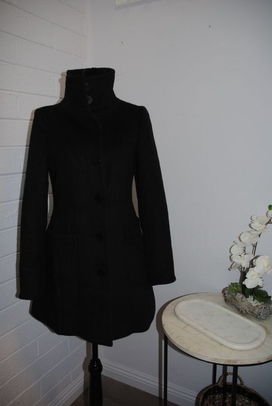 black Joan & David vintage coat, S