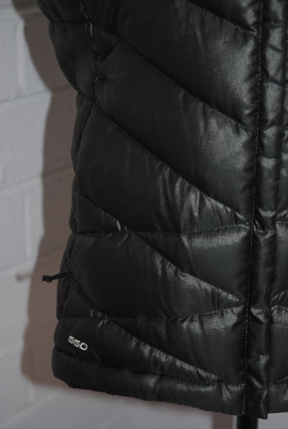 North Face Black Puffer Vest M