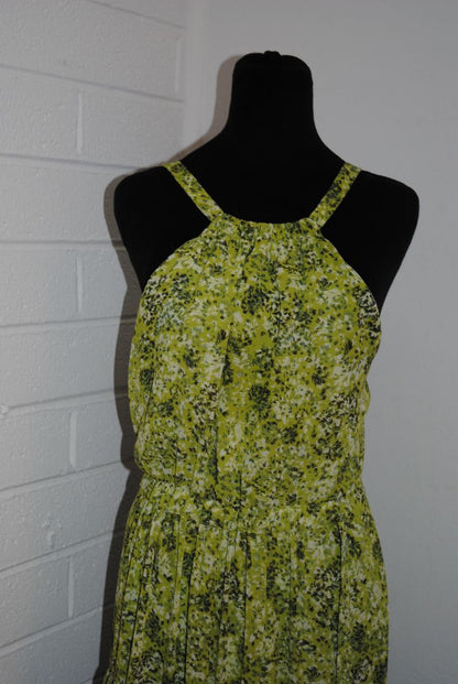 green floral CINQ À SEPT floral dress, M