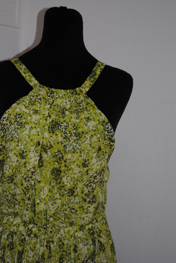 green floral CINQ À SEPT floral dress, M