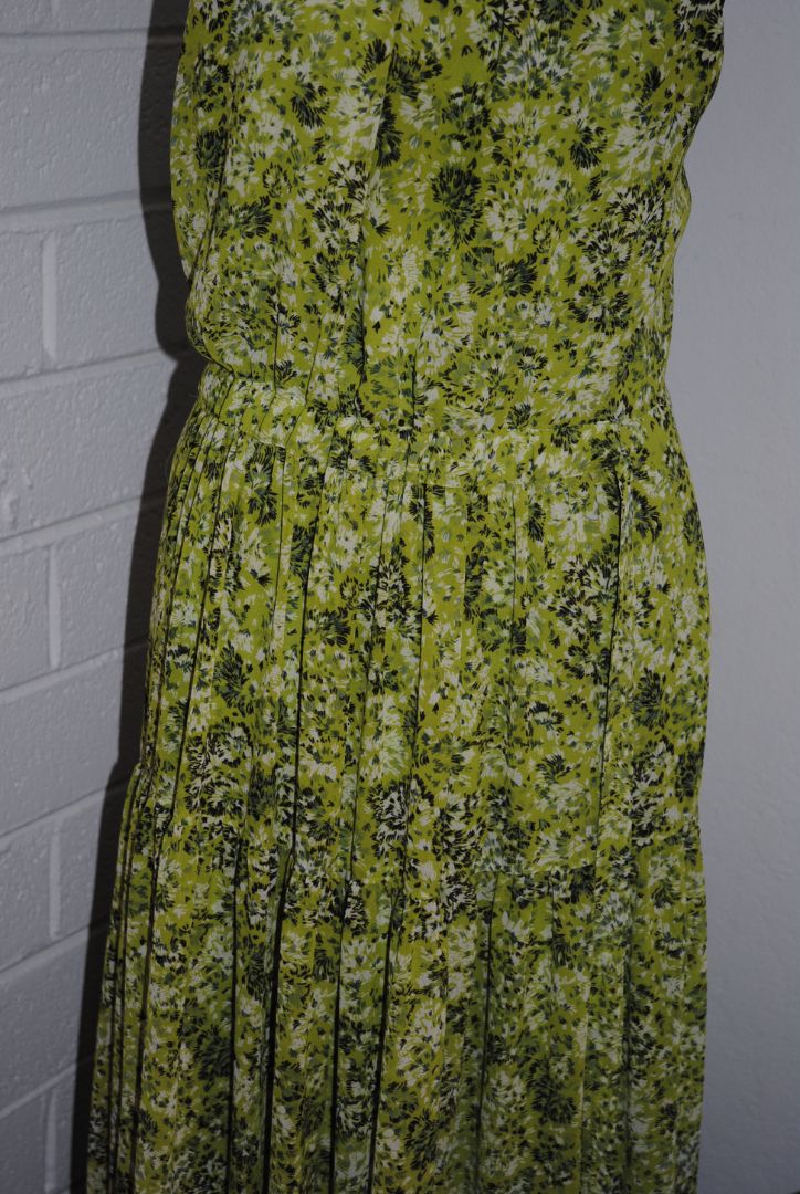 green floral CINQ À SEPT floral dress, M