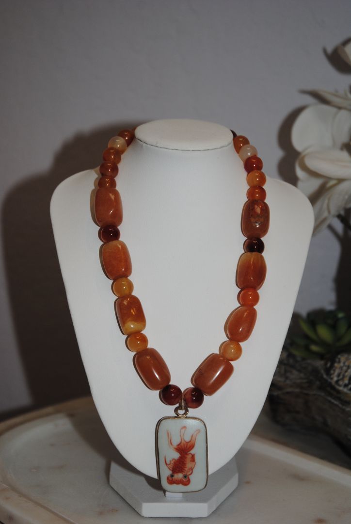 various stones Custom jade with pendant, OS