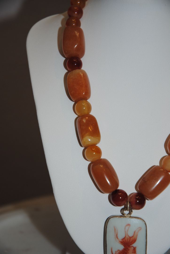 various stones Custom jade with pendant, OS
