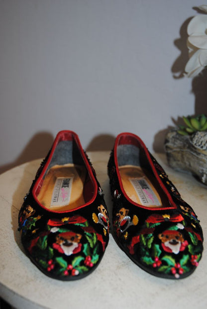Frankie And Baby Beverly Feldman Black Flats 6