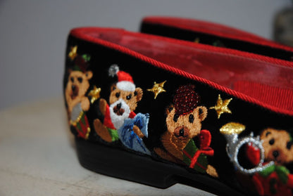 Frankie And Baby Beverly Feldman Black Flats 6