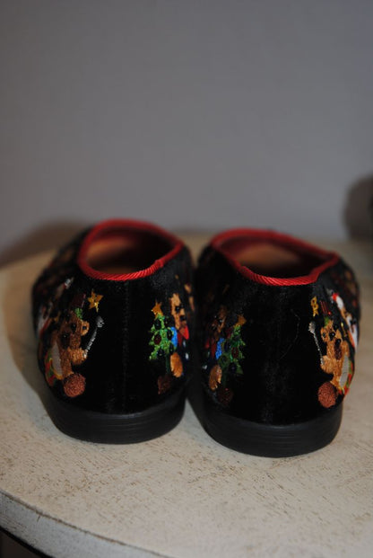 Frankie And Baby Beverly Feldman Black Flats 6