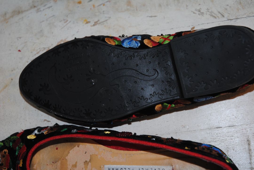 Frankie And Baby Beverly Feldman Black Flats 6