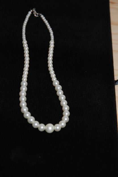 white NA pearl necklace